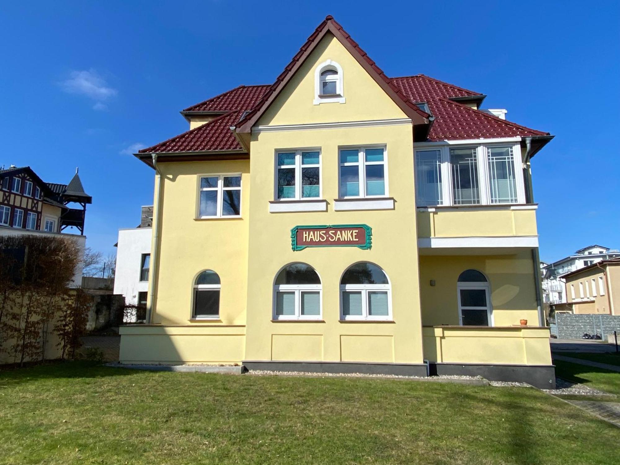 Haus Sanke Wohnung 4 Ostseebad Heringsdorf Exterior foto